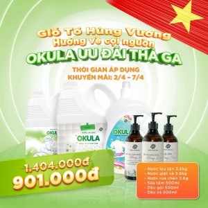 Ưu đãi OKULA nhân dịp Giỗ Tổ Hùng Vương 2025