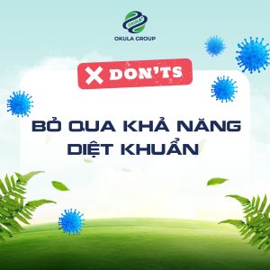 bỏ qua khả năng diệt khuẩn