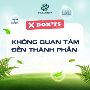 không quan tâm đến thành phần