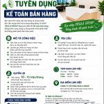 OKULA GROUP tuyển dụng Kế toán bán hàng tại Hưng Yên | Lương 10–15 triệu